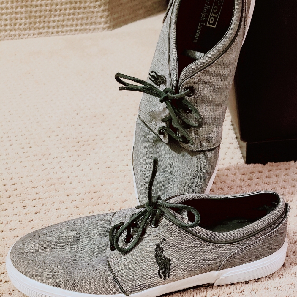 Ralph Lauren Canvas Sneakers